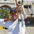 Nadal participó ayer en un acto para conmemorar el 25 aniversario de Barcelona 92. ALEJANDRO GARCÍA