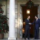 Zapatero y Rajoy volvieron ayer a poner de manifiesto sus discrepancias sobre el proceso de paz