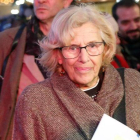Manuela Carmena, durante una visita realizada el pasado lunes, 17 de diciembre.