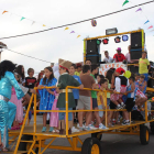 Imagen de un desfile de las fiestas de la Alubia de Laguna. DL