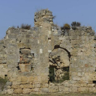 Detalle de las ruinas del monasterio de San Pedro de Eslonza.