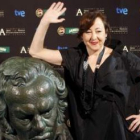 La actriz Carmen Machi posa durante la presentación de la Gala de la 23ª edición de los Premios Goya