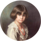 Retrato de Beatrix von Heeren, de Enrique Dorda. DL