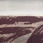 ‘Vía Francígena’ y ‘El Peregrino’, de Uriarte y Ordóñez, muestran cada uno su visión simbólica en torno al Camino de Santiago. DL