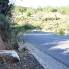 Carretera de San Pedro de Olleros a Vega de Espinareda.
