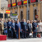 Desfile de las fuerzas al finalizar la jura. LUSI JA FOTOGRAFÍA