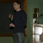 José Vicente Casado, durante la conferencia ofrecida ayer en el salón de actos del Ayuntamiento