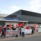 iMAGEN DEL CAMPAMENTO DE LOS TRABAJADORES DE VESTAS