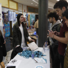 La muestra prueba las excelentes posibilidades que ofrece la empleabilidad tecnológica. FERNANDO OTERO