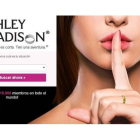 Ashley Madison portal para tener aventuras sexuales para personas casadas.