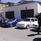 Varias calle acogieron a un centenar de vehículos. CAMPOS
