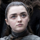 La actriz Maisie Williams, como Arya Stark, en la última temporada de la serie de la HBO Juego de tronos.
