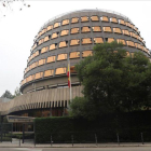 El edificio del Tribunal Constitucional, en Madrid.