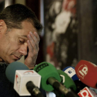 El diputado de UPyD por Valencia, Toni Cantó, durante su comparecencia de ayer.
