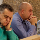 Los dos leonesistas, Lázaro García Bayón y Eleuterio González. S. P.