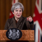 La primera ministra británica, Theresa May. WILL OLIVER