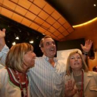 José Antonio Alonso y Amparo Valcarce, durante el congreso celebrado ayer en Valladolid