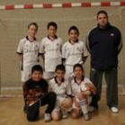 Formación del equipo Marista Champagnat de la categoría alevín