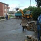 La calle Aurelio del Valle se benefició de la mejora en la red de aguas