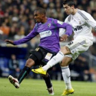 Cristiano Ronaldo marcó los dos goles del Madrid pero fue expulsado por agresión.