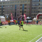 Uno de los partidos de fútbol en Mariano Andrés