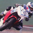 Sergio con la Honda Impala con la que afrontará una nueva sesión de entrenamientos en Estoril. DL