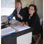 Jacinto Bardal y Emilia Villanueva.