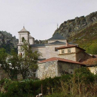 Vista de la iglesia de Santa María, conocida como la Catedral de la Montaña.