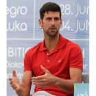 El tenista serbio Djokovic. CUKIC