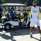 Benzema podría debutar contra el Barcelona. JAVIER ROJAS