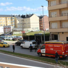 El choque ocurrió a la altura del número 65 de la avenida.