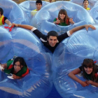 El juego de Bumper Ball tienen una única norma: diviértete