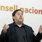 Oriol Junqueras, en una imagen de archivo. ANDREU DALMAU