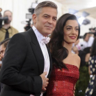 Amal y George Clooney, el pasado noviembre.