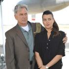Mark Harmon y Cote de Pablo en una escena de la serie