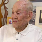 El aviador australiano, Paul Royle, en una entrevista concedida a la cadena ABC por el 70 aniversario de su huída del campo de concentración nazi junto a 75 hombres más.