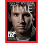 Leo Messi, en la portada de 'Time'.