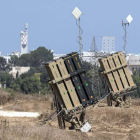 Batería antiaérea israelí, en la ciudad de Ashdod, en el sur del país, este jueves.