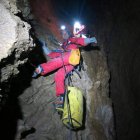 Calleja y su equipo logran ascender al vivac 2.