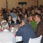 El mantenedor, Hevia, junto a las autoridades durante el pregón