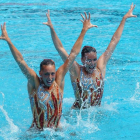 La nadadora sincronizada Gemma Mengual participa en el foro. TAMAS KOVACS