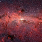 Imagen del centro de la galaxia obtenida con el telescopio espacial Spitzer. NASA