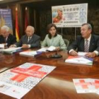 Varela, Castaño, Alonso y Hurtado presentaron el sorteo en León