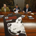La Sociedad Canina Leonesa firmó ayer el convenio de financiación con el consistorio.