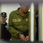 El capitán del Sewol a su llegada al tribunal, el pasado 11 de noviembre.