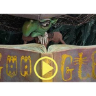 El 'doodle' interactivo de Google dedicado a Halloween.