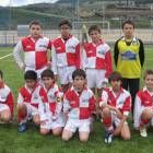 Formación del Garden de la 1.ª División Provincial Benjamín