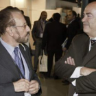 César Dopazo y Cristóbal Burgos-Alonso, en el congreso.