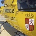 Helicóptero de rescate de la Junta de Castilla y León. JUNTA CYL