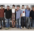 Elenco del filme ‘El Niño’, protagonizada por Luis Tosar, Eduard Fernández y Bárbara Lennie, entre otros.